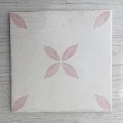 HOJAS ROSA 25x25cm