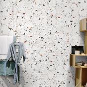 HEXAGONO TERRAZO SEVILLA WHITE