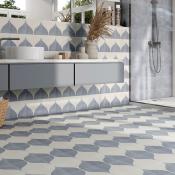 Blue Water Monocolor 20x20cm