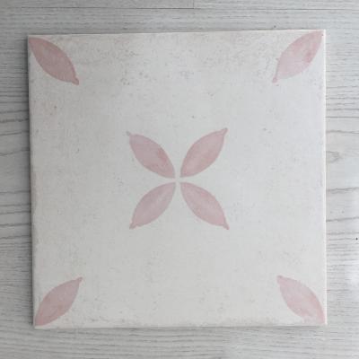 HOJAS ROSA 25x25cm