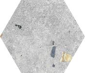 HEXAGONO TERRAZO SEVILLA SILVER