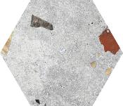 HEXAGONO TERRAZO SEVILLA SILVER