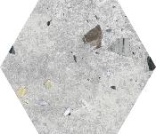 HEXAGONO TERRAZO SEVILLA SILVER