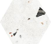 HEXAGONO TERRAZO SEVILLA WHITE